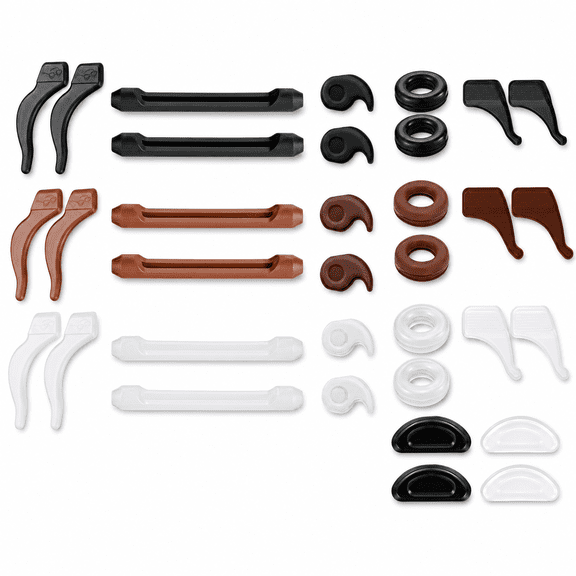 34PCS Eyeglasses Retainers Silicone Glasses Temple Holders Anti-slip Protectors Comfort Eyewear Spectacle Stay Put Glasses Stoppers Ear Grip Hooks… (Eyeglasses Retainers-34PCS)