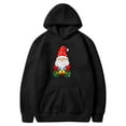 thumbnail image 4 of Mifsaly Christmas Hoodie for Women Oversized Christmas Santa Hooded Sweatshirt Long Sleeve Drop Shoulder Loose Pullover Tops with Pocket Festival Party Winter Outerwear 2025 Holiday Gifts, 4 of 4