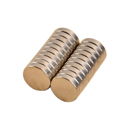 

KEFEI 20Pcs 8x2mm N40 Permanent Strong Round Disc Blocks Rare Earth Neodymium Magnets