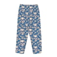 thumbnail image 7 of Fotbe white Skull daisy in water Women's Pajama Pants,Sleepwear Pants,Pj Bottoms Drawstring And Pockets-XX-Large, 7 of 7