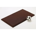 thumbnail image 4 of GroundSmart 54” x 32” Recycled Brown Rubber Playground Swing Mat, Single Child Safety Play Mat, 4 of 6
