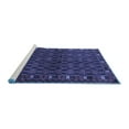 thumbnail image 2 of Ahgly Company Machine Washable Indoor Rectangle Persian Blue Traditional Area Rugs, 5' x 7', 2 of 4