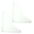 thumbnail image 5 of FUEENIRVA 2Pcs Acrylic Shower Corner Water Guard for Kitchen Sinks Bathrooms, 5 of 8