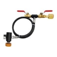 thumbnail image 3 of Adaptador de recarga de cilindro de CO2, Kit de conector de estación de llenado, desconexión rápida, accesorios para fabricante de refrescos, piezas 36 pulgadas, 3 of 8