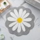 thumbnail image 1 of Alfombras de baño con diseño floral, absorbentes, antideslizantes, suaves y lavables. Ideales para dormitorio, cocina, baño y aseo. Medidas: 66 x 66 cm (26 x 26 pulgadas)., 1 of 7