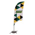 thumbnail image 1 of Showdown Displays 810029NDS-003 7.5 ft. North Dakota State Bison Razor Feather NCAA Flag with Cross Base - No.003, 1 of 1