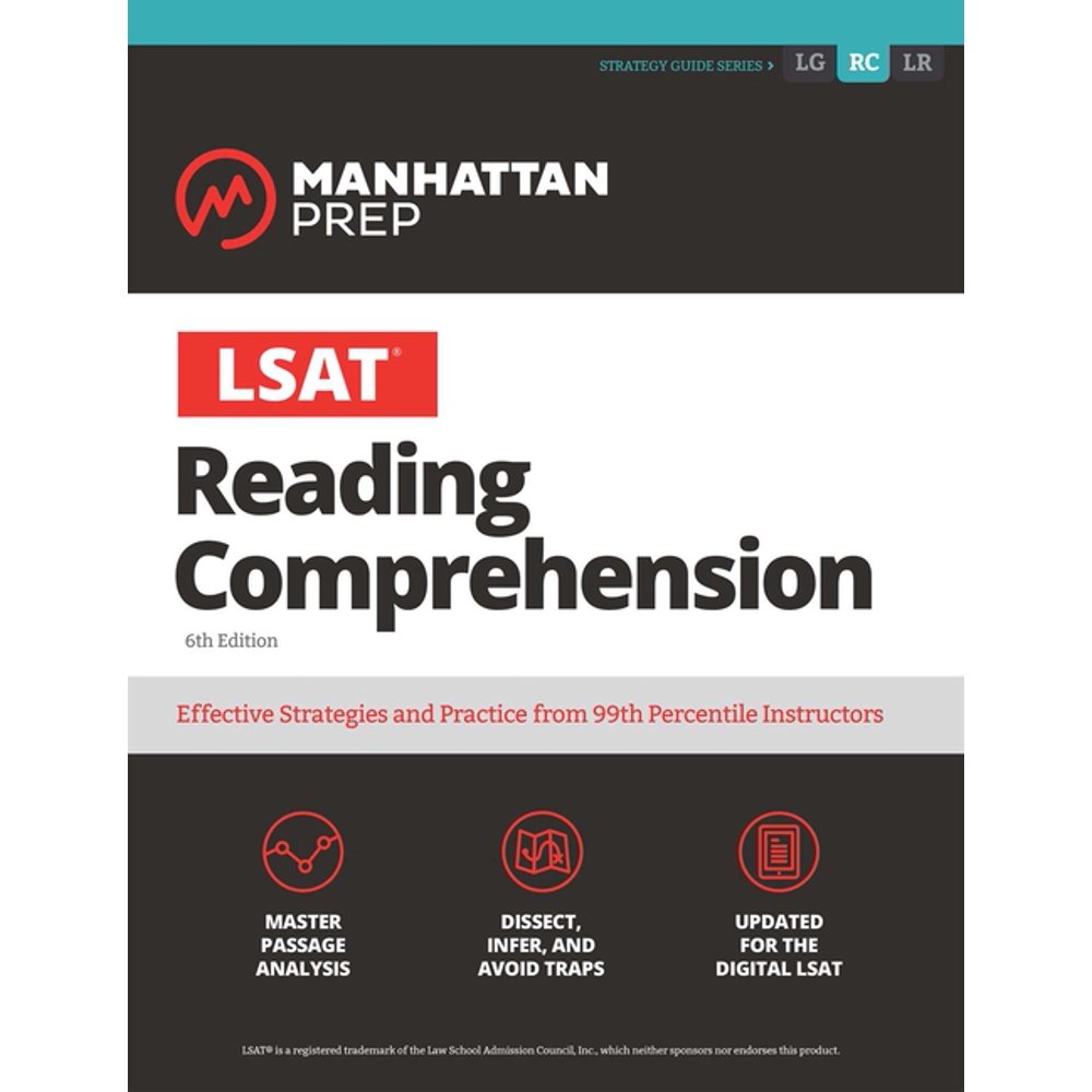 Manhattan Prep LSAT Strategy Guides LSAT Reading Comprehension (Edition 6) (Paperback