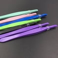 thumbnail image 2 of EXLEAF 2026 New Tweezers Spray-Painted Finish Tweezers for Women Efficient Brow Shaping Eyebrow Tweezers Green for Precise Shaping Facial Grooming Beauty Routines Travel Use., 2 of 7