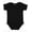 Black, variant on , Baby Soft Short-Sleeve Bodysuit, Saltwater, Newborn