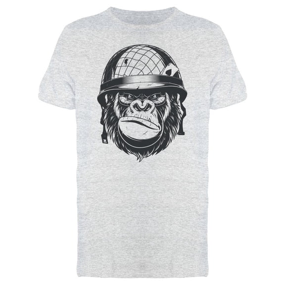 Smirking Gorilla Soldier Tee Men's -Image by Shutterstock