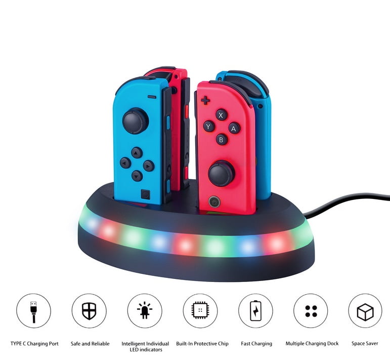 joy con charging dock manual
