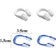 thumbnail image 2 of Pinza nasal para natación de 8 piezas, pinza nasal de silicona impermeable para niños y adultos, accesorios de natación, 2 of 5