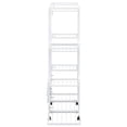 thumbnail image 6 of vidaXL 37.2"x9.6"x36" 6-Tier White Iron Plant Stand with Rust Resistant, 6 of 6