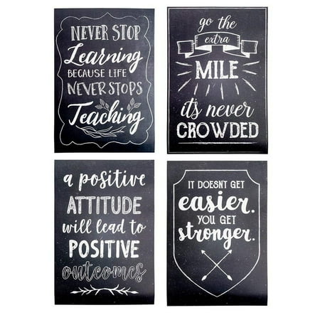 Motivational Posters For Students Pack Inspirational Posters Classroom Posters With Inspiring Quotes Chalkboard Design Perfect For School Classroom And Office Decoration 13 X 19 Inches Walmart Canada