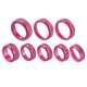 thumbnail image 4 of Interruptor Perilla Cubierta Adorno de Aleación de Aluminio Unique Bargains para Ford 7uds Rosado, 4 of 7