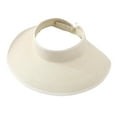 thumbnail image 4 of Sombrero de playa Salvador para mujer plegable protección beige, 4 of 6