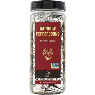 Soeos Himalayan Pink Salt 39 oz + Whole Black Peppercorns 18 oz