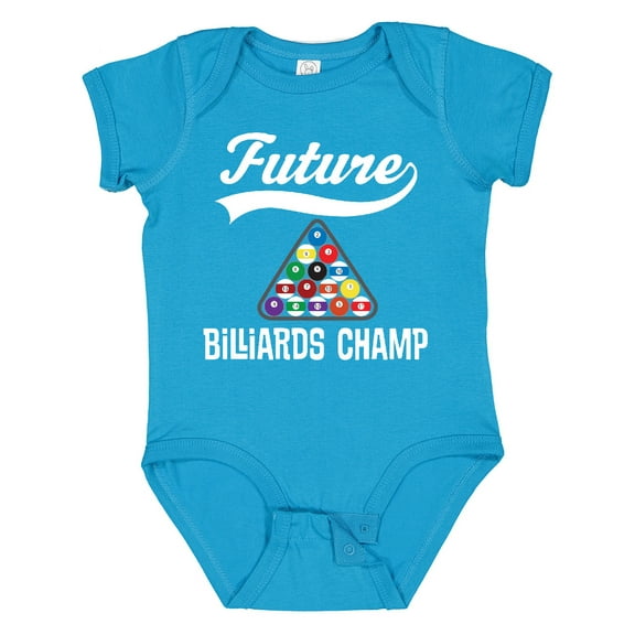 Inktastic Future Billiards Champ Boys or Girls Baby Bodysuit