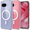 thumbnail image 1 of HZXC-Case for Pixel 9a Case, Ultra Hybrid [MagFit] Compatible with MagSafe Designed for Google Pixel 9a - Crystal Clear, 1 of 4