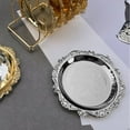 thumbnail image 6 of Dvumao Organizers and Storage, Retro European Style Gold Metal Plates With Exquisite Small Plates Jewelry Tray Photo Props Dessert Plates, Mom Gifts, 3.9x3.9x0.3 in, 6 of 6