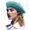 Sky Blue, variant on Winter Purple Lady Beret Autumn Lightweight Breathable Fashion Solid Color Bonnet
