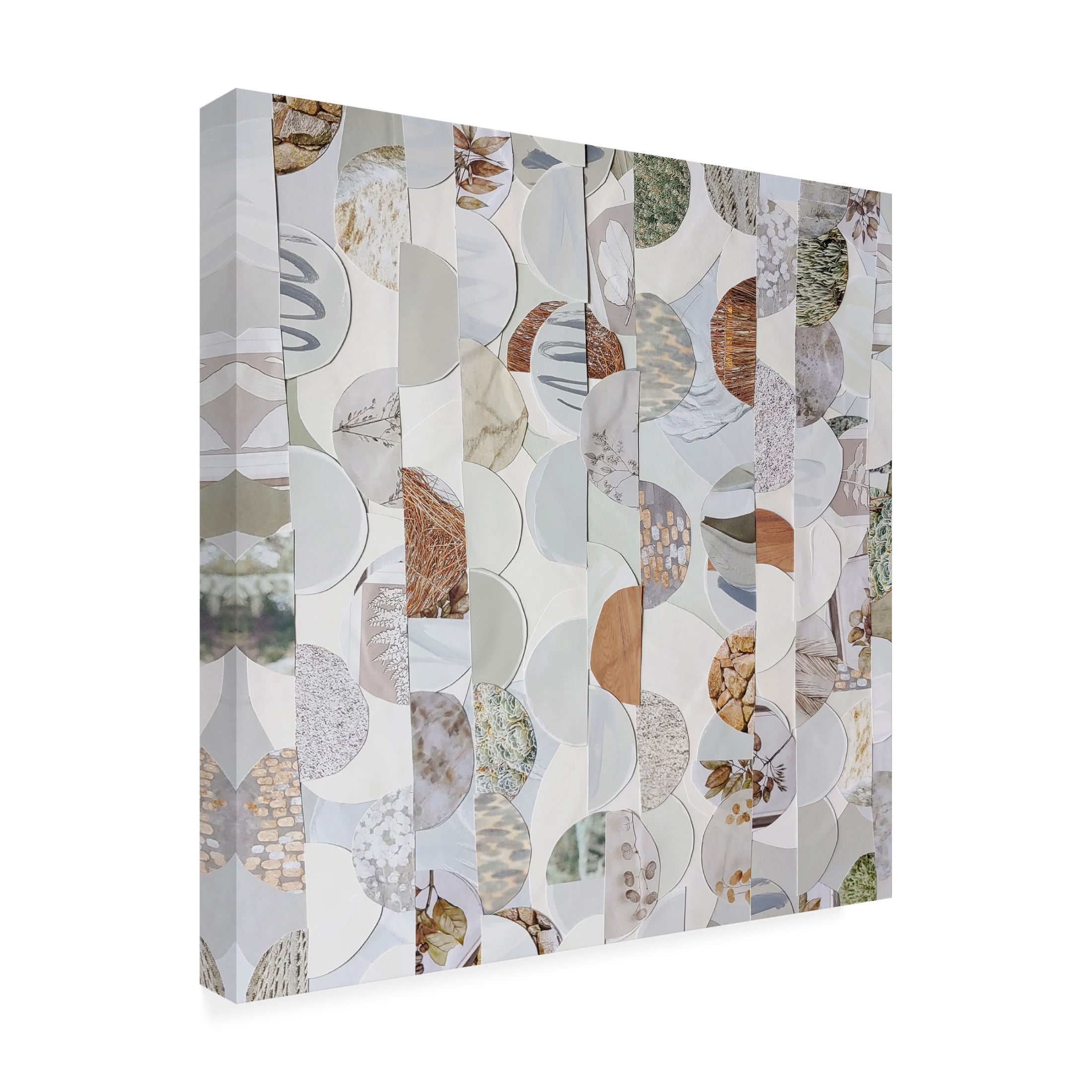 Canvas Wall Art - Coco Good 'Bali Batik III' Wall Art for Living Room, Bedroom, or Office Décor by Trademark Fine Art - 14 x 14 Inches