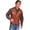 Antique Brown, variant on Scully Men's Lamb Leather Western Vest, Black Lamb, 50