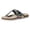 Black, variant on Women's Cork Footbed Sandals Thong Flip Flops Slides Open Toe Lightweight Slip on Walking Summer Outdoor Casual Beach Slippers Red Size 9.5