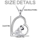 thumbnail image 4 of Fashion Creative Pug Heart Pendant Necklace for Women Cute Pet Dog Perfect Birthday Anniversary Jewelry Gift for Dog Lovers, 4 of 5