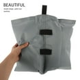 thumbnail image 2 of WRITWAA 2Pcs Patio Tent Weights Bag Grey Outdoor Sandbag Shelter Weight for Storage, 2 of 6