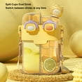 thumbnail image 4 of Cute Water Bottle, 780ML Straw Water Bottle With Straw Adjustable Strap Sticker, 4 of 8