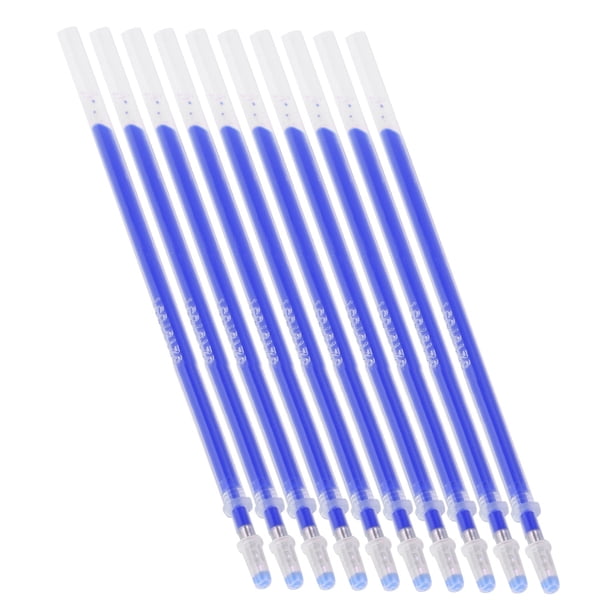 Bolígrafo 100 Uds., Bolígrafo Azul Que Desaparece A Alta Temperatura, Recambio De Marcador Borrable Por Calor, Accesorios De Sastrería