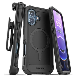 Encased for iPhone 17 Pro Max Case with Belt Clip (Falcon Series) Full-Body Case with Built-in Screen Protector and Phone Holster (Compatible with Encased for iPhone 17 Pro Max Case with Belt Clip (Falcon Series) Full-Body Case with Built-in Screen Protector and Phone Holster (Compatible with
