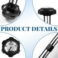 thumbnail image 3 of Bouchon de Gaz avec Manomètre, Compatible avec Polaris Ranger 400 425 500 700 TM Manomètre, OEM 1240119, 3 of 7
