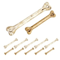 Hemobllo 12 Pcs Spooky Plastic Bones Assorted Color Fake Bone Adornment For Themed Parties