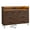 Brown, variant on Kojooin 8 Drawer Dresser with LED Lights and Charging Station, Storage Chest with 3 Outlets and 2 USB Ports