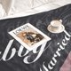 thumbnail image 4 of LHSHID Wedding Gifts for Couples Wife Anniversary Blanket Flannel Soft and Comfortable Anti static Bed Sofa Blanket 60x80in, 4 of 6
