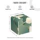 thumbnail image 4 of Balery Lotus Golden Line Porta Pañuelos de Cuero con Estampado – Funda Moderna Cuadrada para Caja de Pañuelos, Dispensador 5x5x5'', 4 of 7