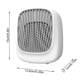 thumbnail image 2 of Mini ventilador humidificador Ventilador de enfriamiento de escritorio portátil Oficina en casa Humidificador alimentado por USB Bajo nivel de ruido, Blanco kenally HA5709-01B, 2 of 6