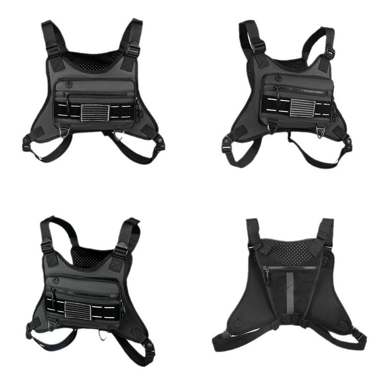 Sports Chest Pack with Extra Storage, Wear Resistant Lightweight