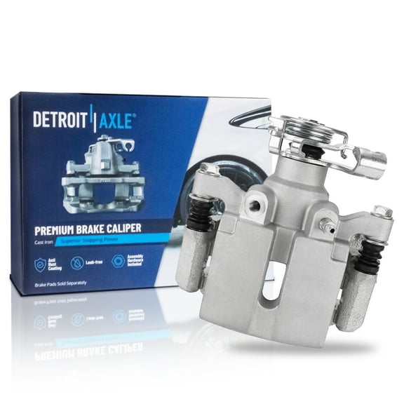 Detroit Axle - Rear Right Brake Caliper for 04-12 Chevy Malibu 05-08 Cobalt 05-10 Pontiac G6 Disc Brake Caliper w/Bracket 2005 2006 2007 2008 Replacement Passenger Side Assembly