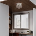 thumbnail image 4 of Livex Lighting - Cityview - 3 Light Large Flush Mount In Contemporary Style-7.13, 4 of 8
