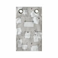 thumbnail image 1 of Abstract Hanging Pocket Organizer, Pin Board Needles Pins Note Papers Office Work Business Concept, Printed Polyester Storage Bag with Pockets, 9" x 27", Warm Taupe and Multicolor, 1 of 2