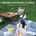 thumbnail image 5 of FHLFN717 Double-Sided Aluminum Foil Sleeping Mat,Ultralight Reflective Sleeping Pad for Cold Weather Foldable Tent Ground Cover for Camping Hiking Beach Water Oil Resistant Surface, 5 of 5