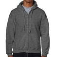 thumbnail image 3 of Gildan Mens Heavy Blend Full Zip Hoodie, 3 of 4