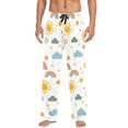 thumbnail image 7 of FORMRS Mens Pajama Pants with Pockets Sleepwear Lounge Bottoms Sizes S-2XL, Rainbows Pattern, 7 of 7