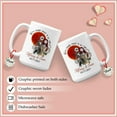 thumbnail image 6 of GIFAMI Wedding Gift, Engagement Anniversary Personalized Gifts Mug for Couples (Jack and Sally, 11oz. Color Changing Mug), 6 of 7