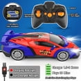 thumbnail image 4 of Coche de control remoto Growsland de 2,4 GHz para niños de 4 a 12 años con luces LED, 4 of 7