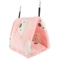 thumbnail image 1 of Shisuyan Écureuil Repos Maison Réchauffant Rose Coton 1 Ensemble, 1 of 8