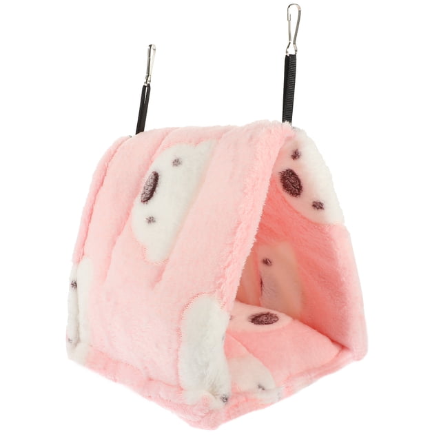 Shisuyan Écureuil Repos Maison Réchauffant Rose Coton 1 Ensemble